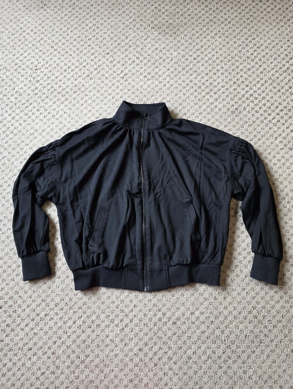 CAbi Chance Zip Front Bomber Jacket
